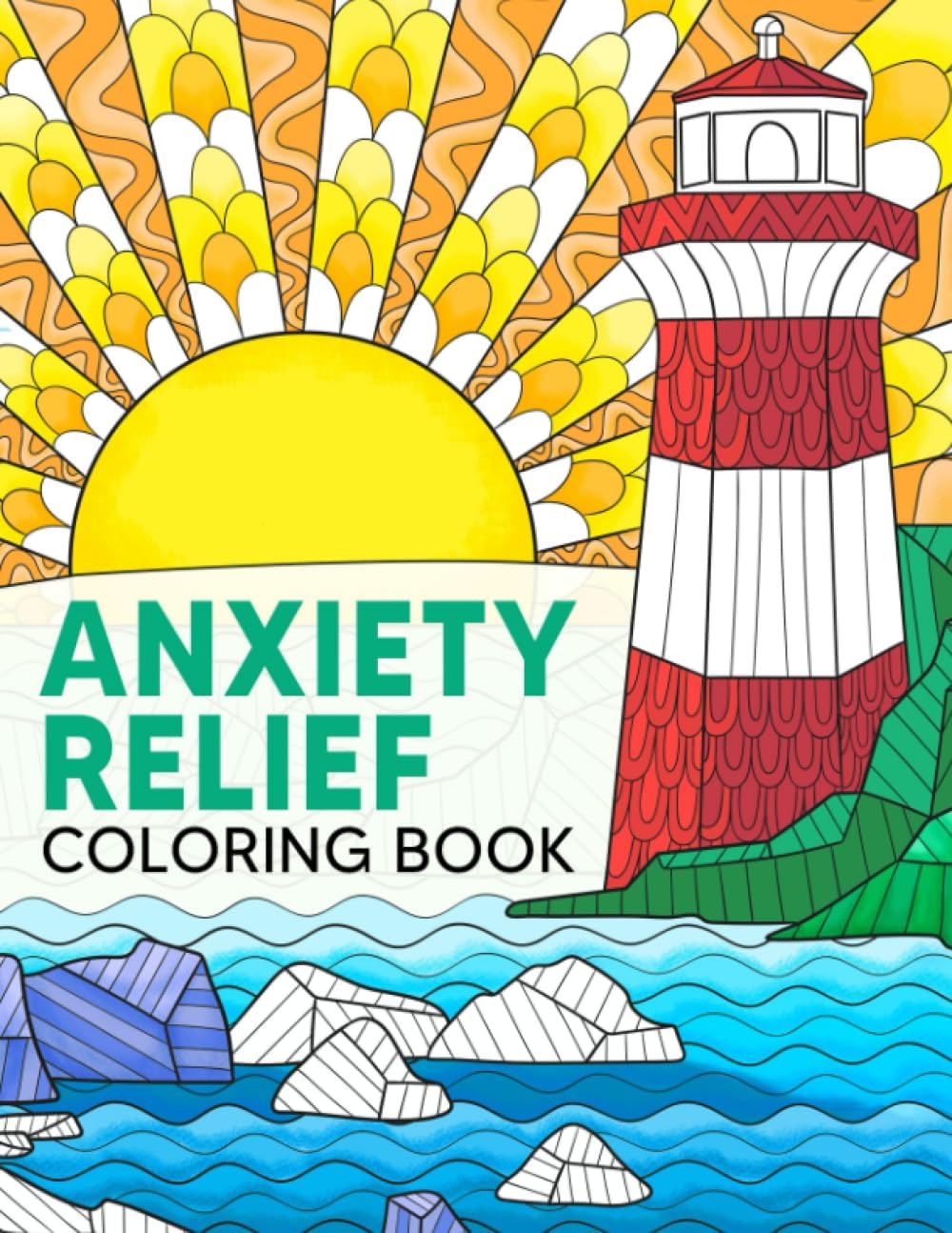 Anxiety Relief Coloring Book Review