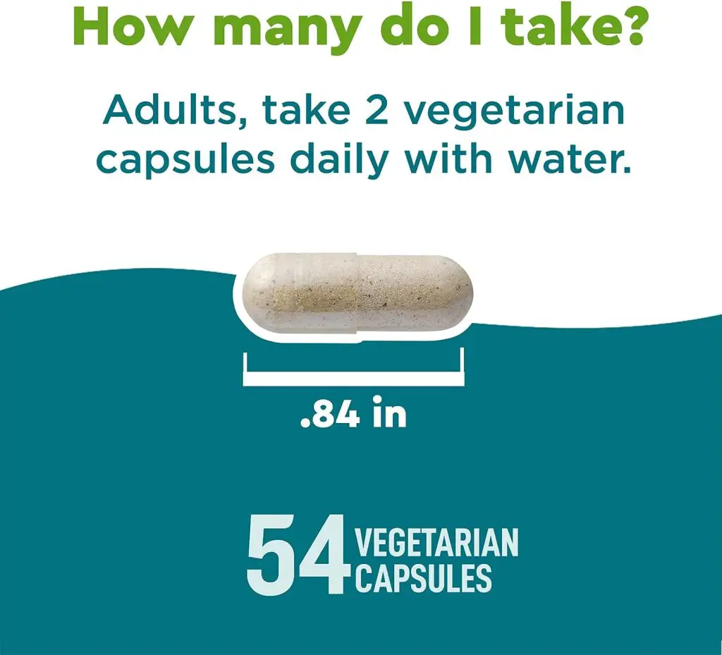 How many do i take? adults take 2 vegetarian capsules daily with water.